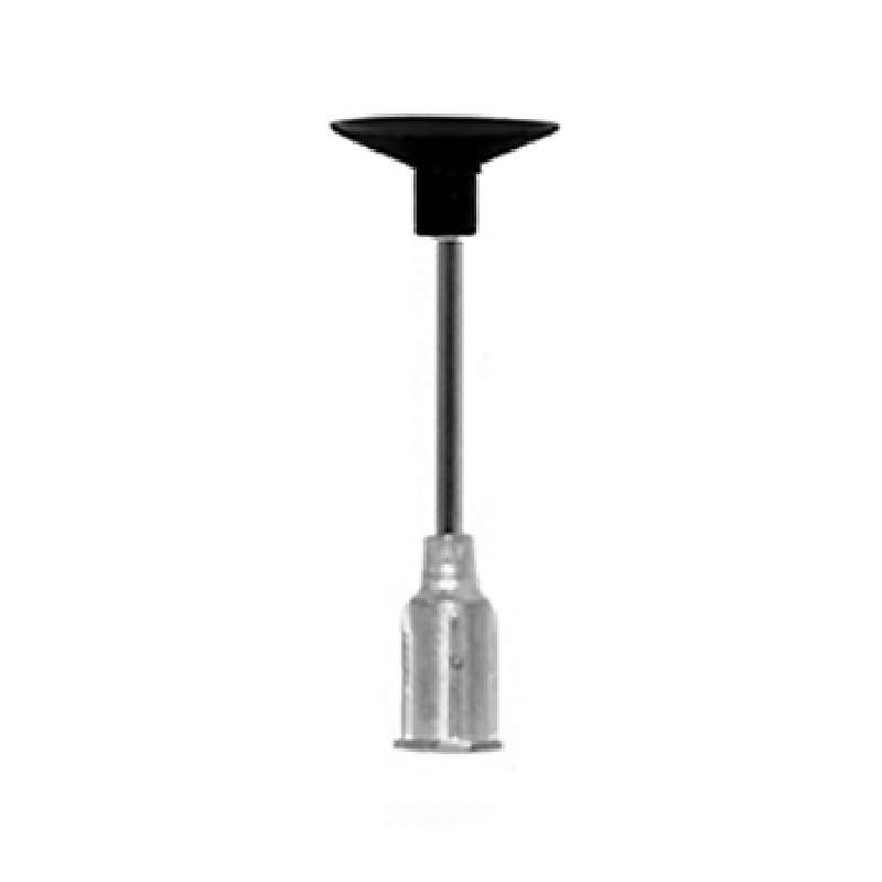 ESD-Safe Metal Probe with a 5/8" Conductive Vacuum Cup, 1" Long